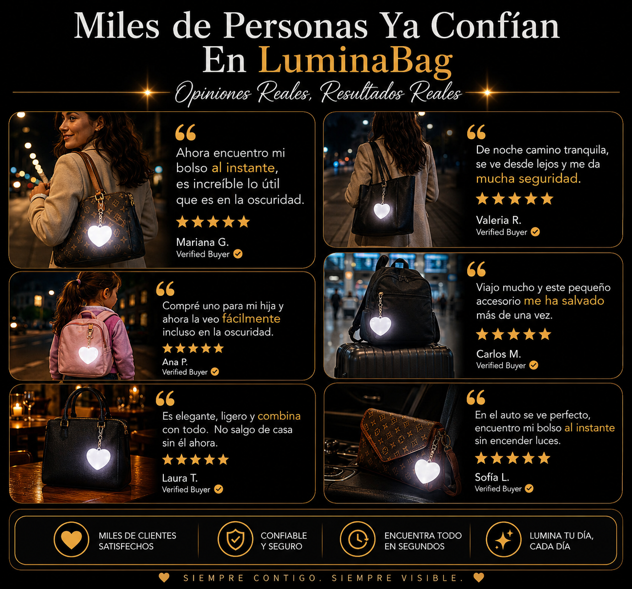 LuminaBag™ El Primer Paso Para Encontrar Todo En Segundos
