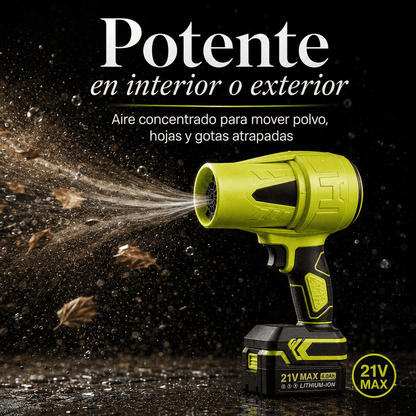 TurboAire Pro™ – Sistema Inalámbrico de Limpieza y Secado Multiuso