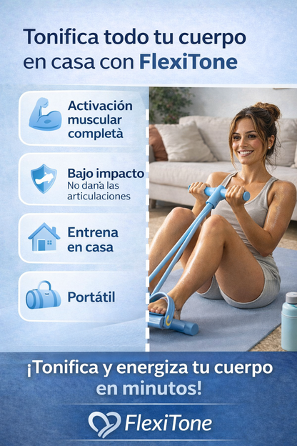 FlexiTone™ – Tu Rutina Rápida de Activación en Casa
