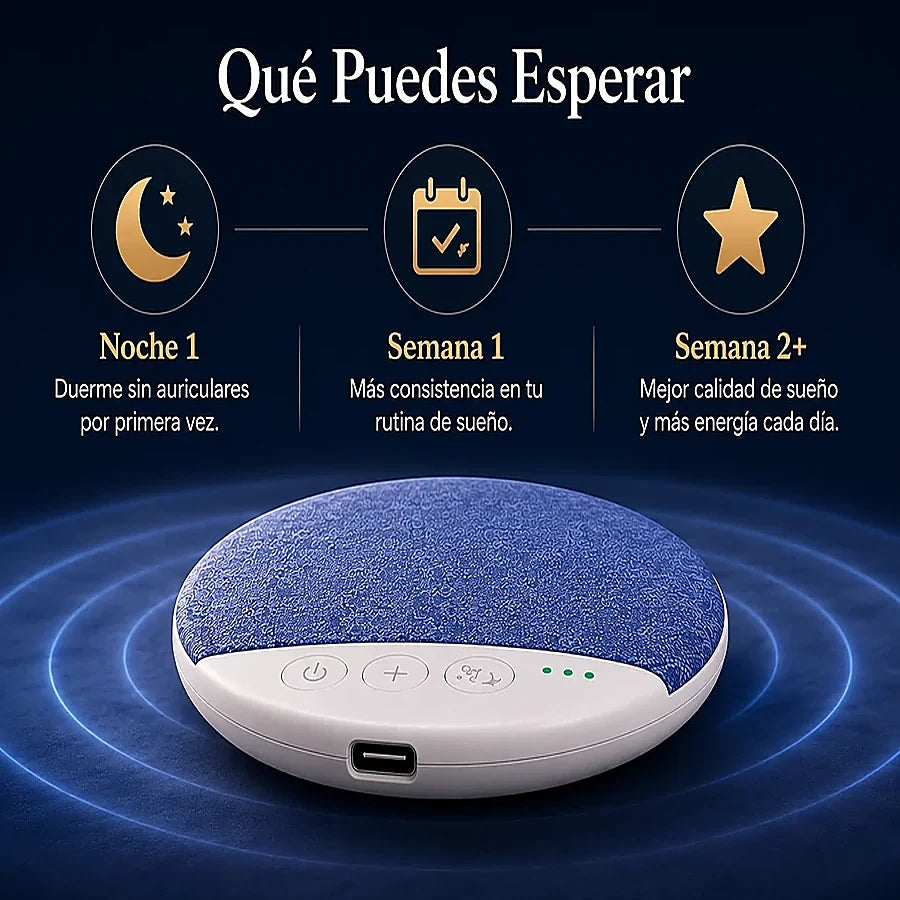 DreamSound™ Escucha Lo Que Te Relaja Sin Auriculares Ni Interrupciones