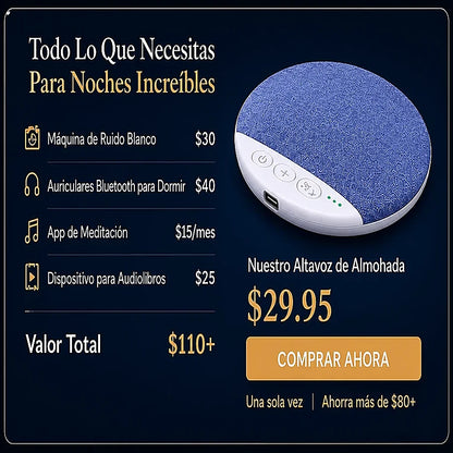DreamSound™ Escucha Lo Que Te Relaja Sin Auriculares Ni Interrupciones