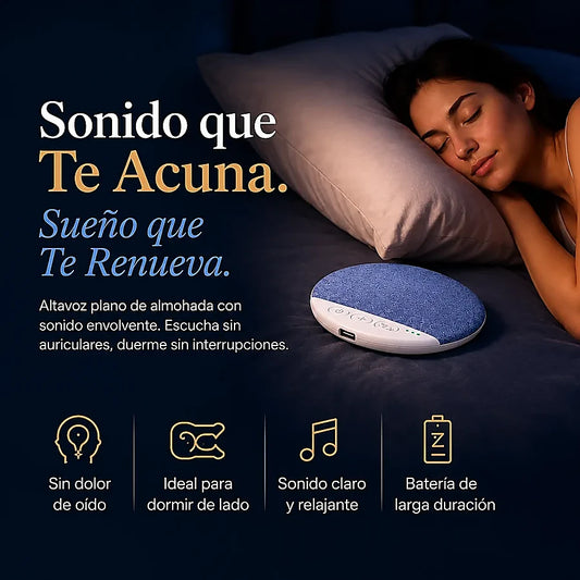 DreamSound™ Escucha Lo Que Te Relaja Sin Auriculares Ni Interrupciones