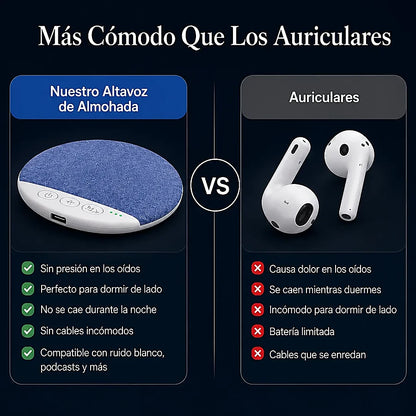 DreamSound™ Escucha Lo Que Te Relaja Sin Auriculares Ni Interrupciones