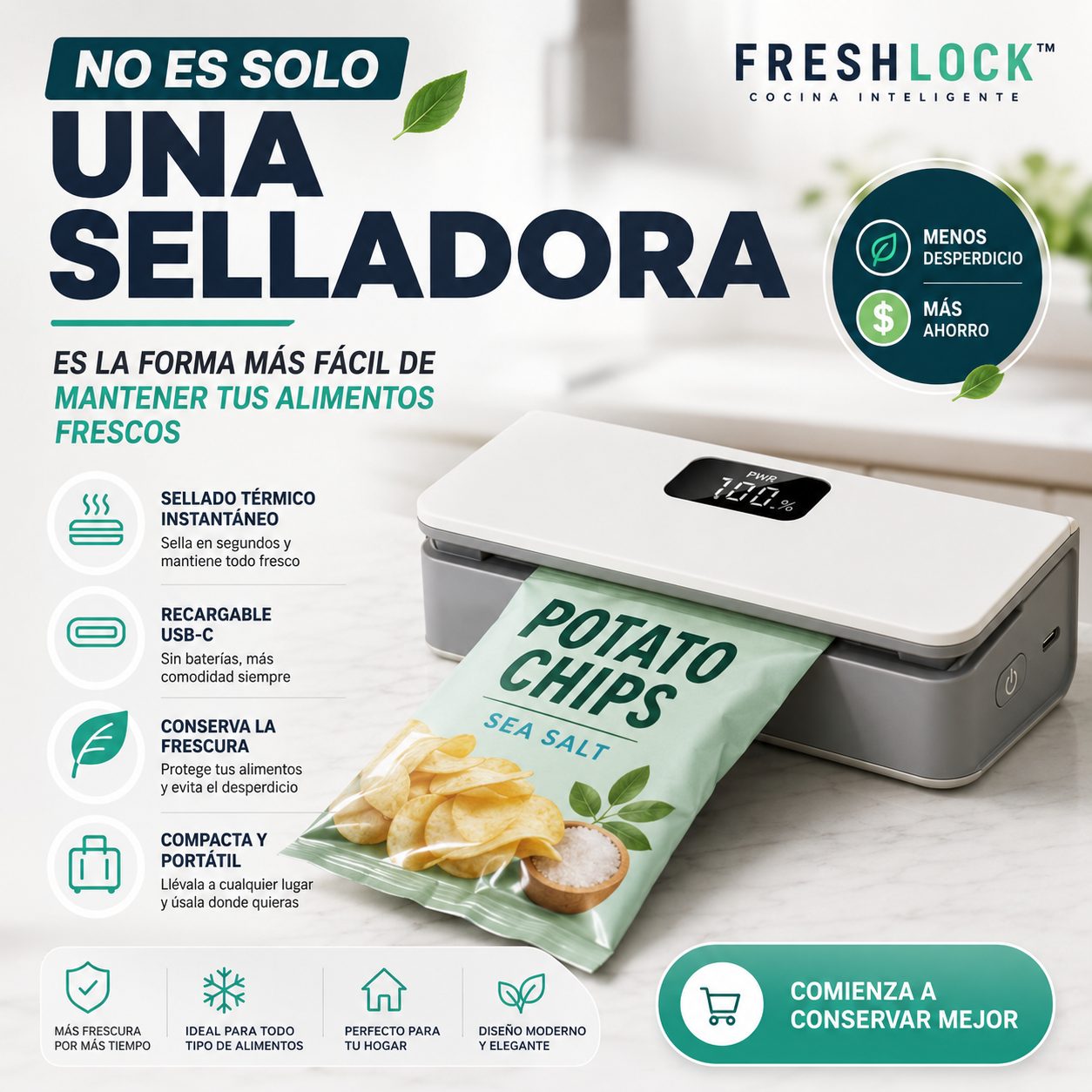 FreshLock™ Cocina Inteligente