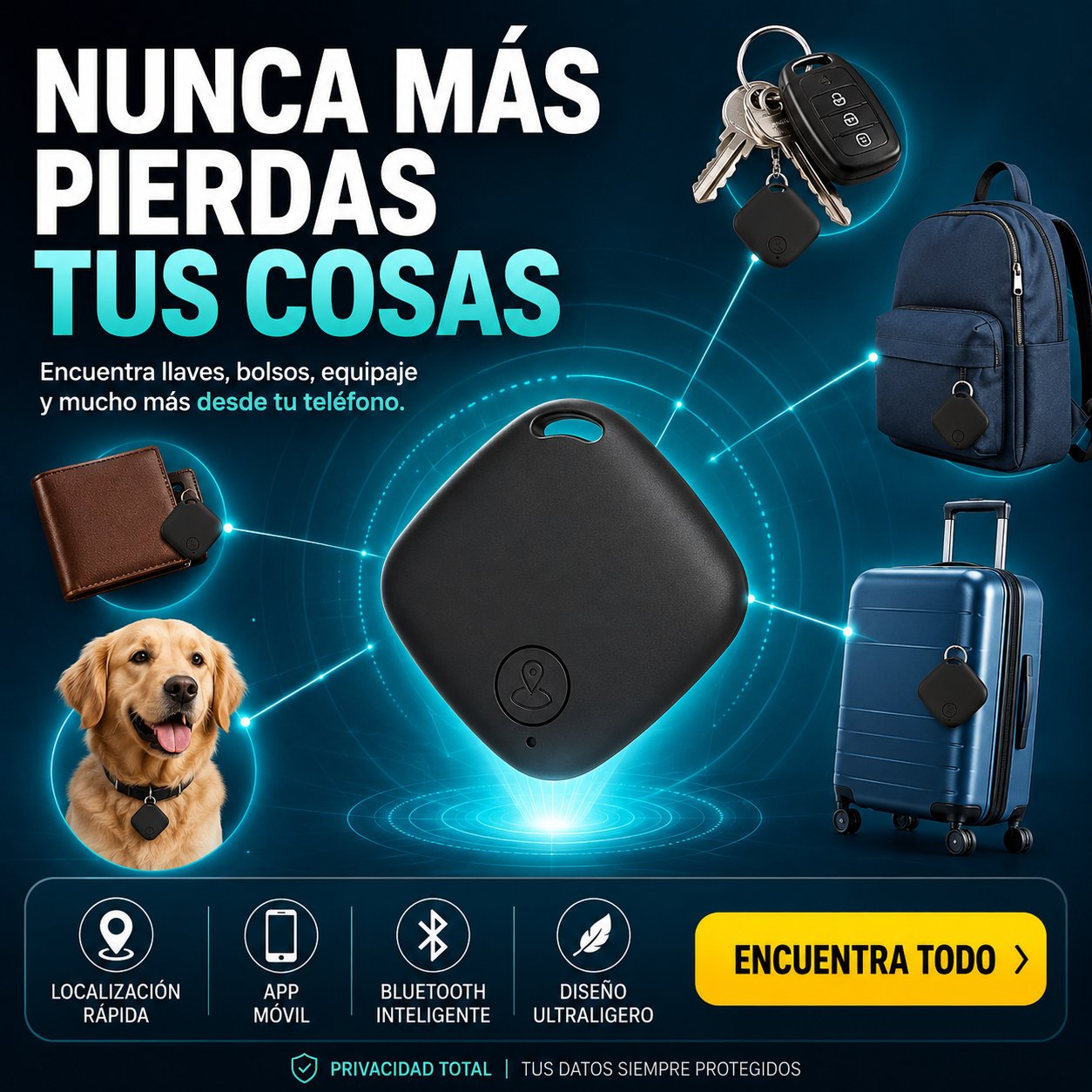 TrackEase™ Sistema Inteligente de Localización Diaria