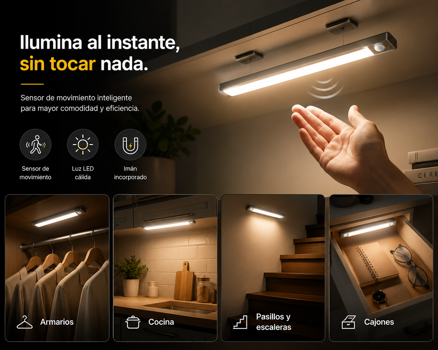 LumiSense™ — La Luz Que Se Enciende Justo Cuando La Necesitas